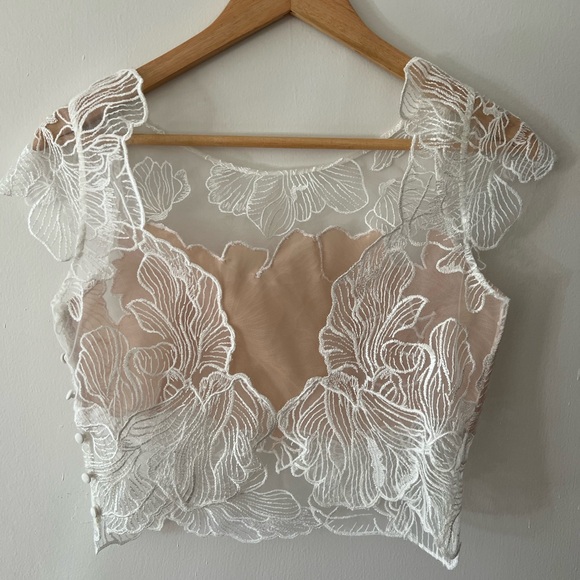 Two Piece Wedding Dress - Picture 6 of 13